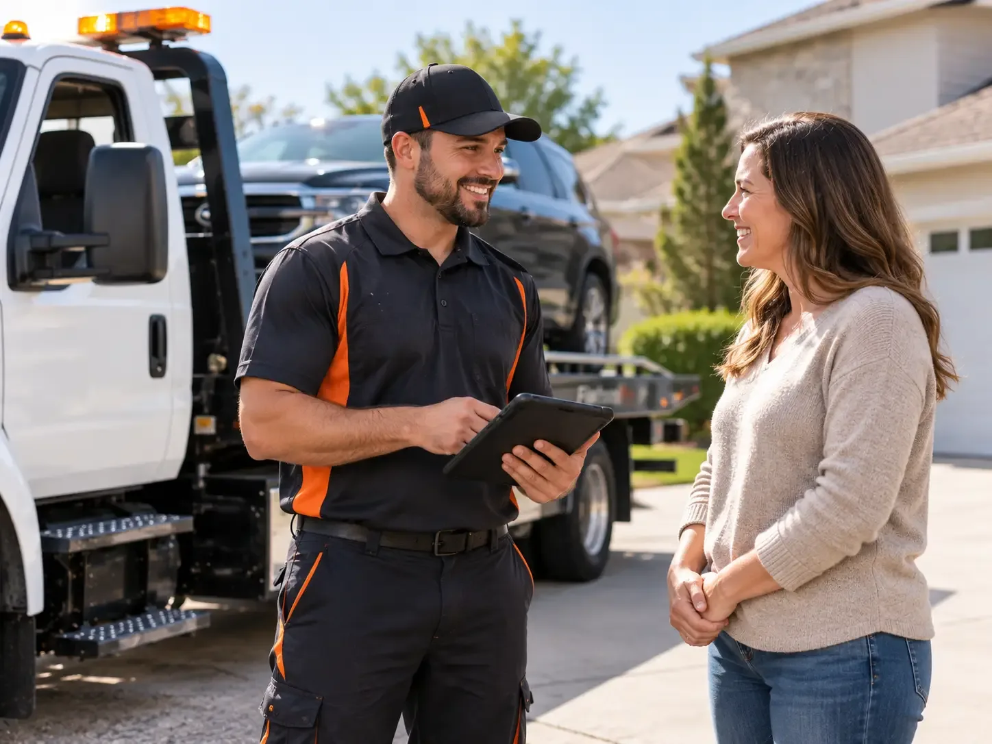 Flatbed Towing Union Center, WI FAQs